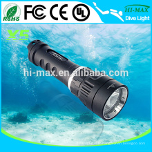 X5 1000lumen Lumière sous-marine magnétique rechargeable torche lumière prix